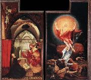 Matthias  Grunewald, Annunciation and Resurrection